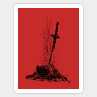 Dark Souls Bonfire Sticker